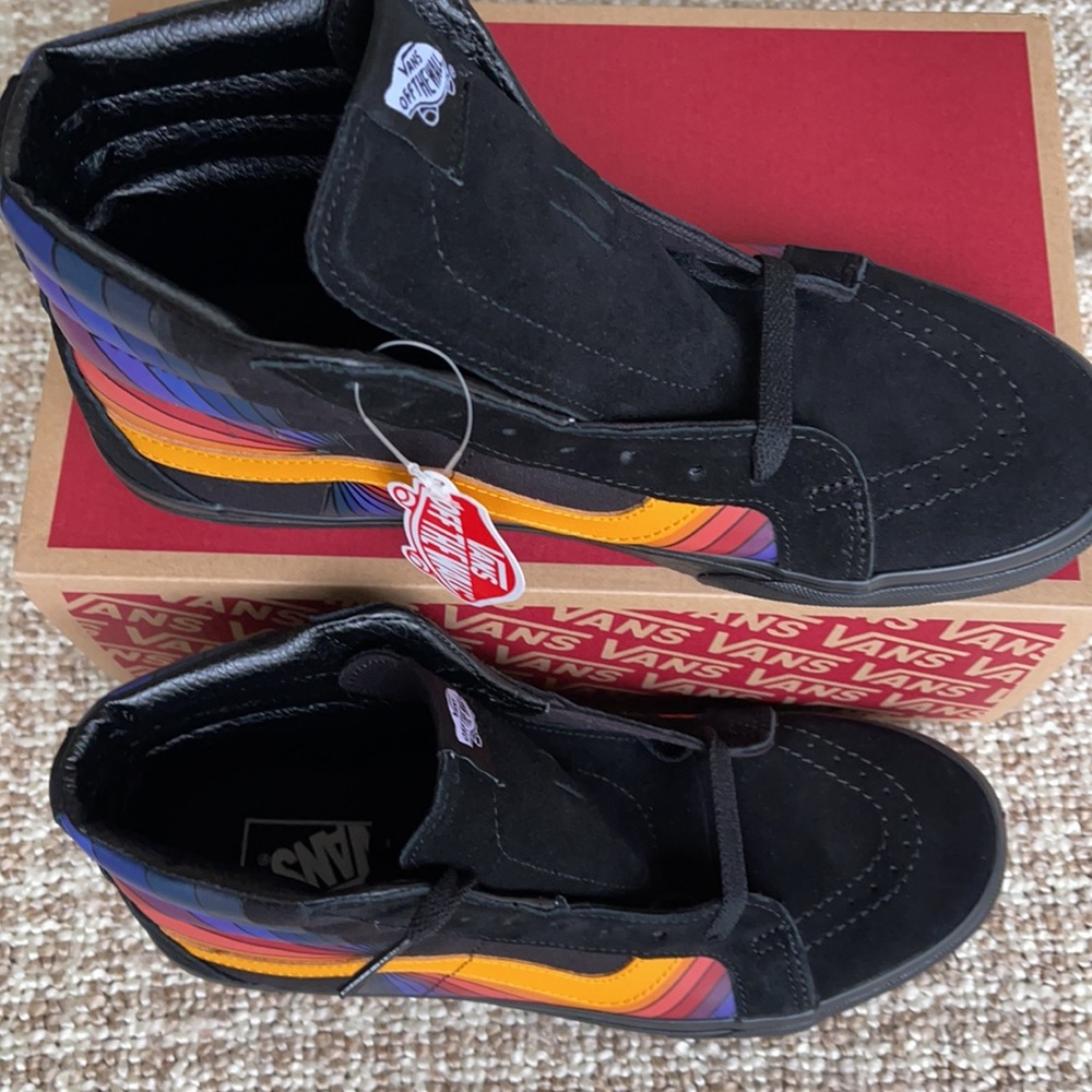 Vans Sk8-Hi Reissue Refract Black/Multi Men’s - Picture 5 of 16